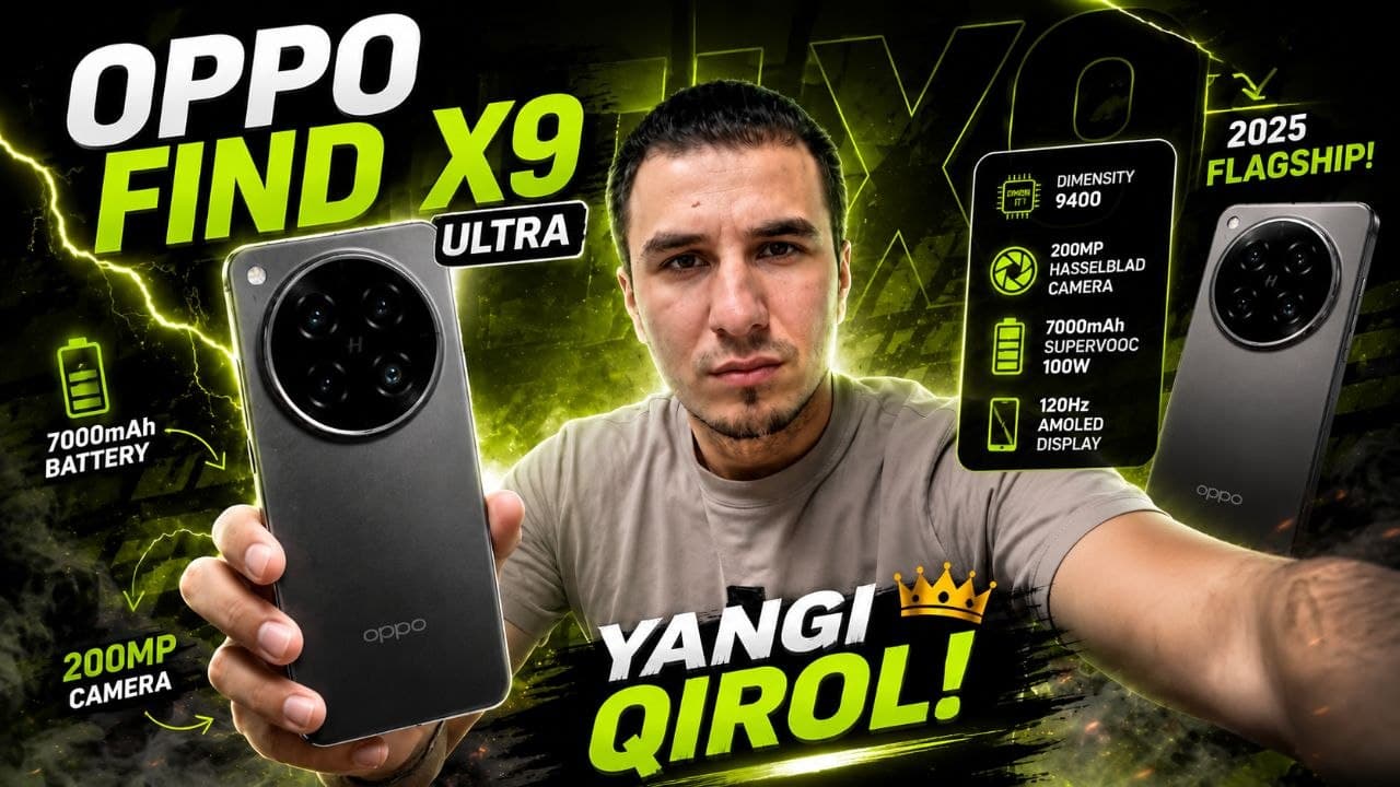 OPPO Find X9 Ultra — YouTube thumbnail